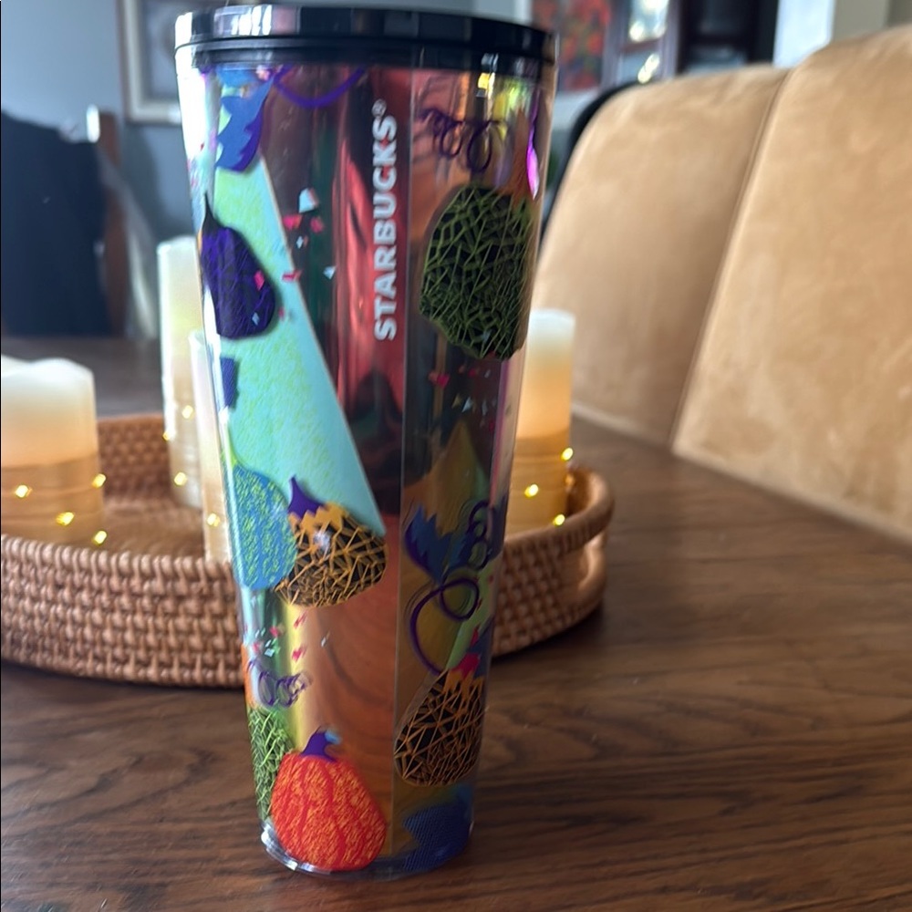 Colorful Travel Tumbler with Lid